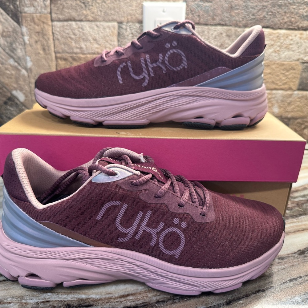 Ryka Women's Devotion X Max Rich Purple Sneaker Women’s Size 10 Wide